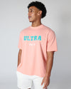 University Edit Tee - Peach