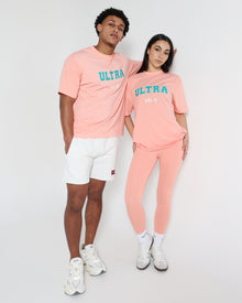  University Edit Tee - Peach