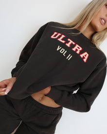  University Edit Crewneck - Char