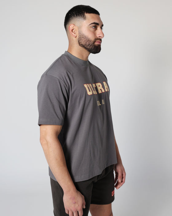 University Edit Tee - Ash