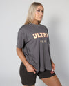 University Edit Tee - Ash