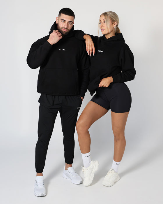 Base Fleece Hoodie - Black