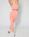 Essentia Leggings - Peach