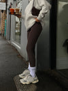 Essentia Leggings - Dark Chocolate