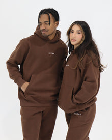  Base Fleece Hoodie - Dark Chocolate