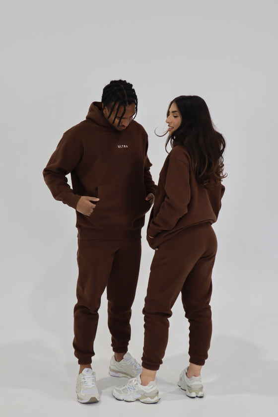 Base Fleece Jogger - Dark Chocolate