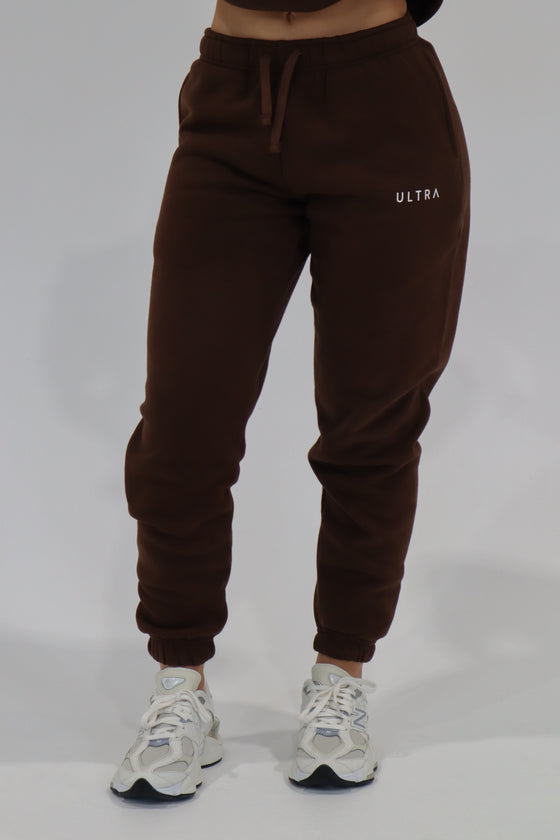 Base Fleece Jogger - Dark Chocolate