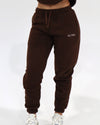 Base Fleece Jogger - Dark Chocolate