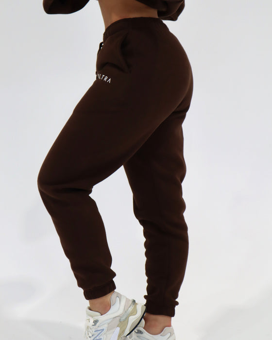 Base Fleece Jogger - Dark Chocolate
