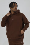 Base Fleece Hoodie - Dark Chocolate