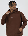 Base Fleece Hoodie - Dark Chocolate