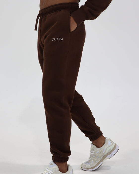 Base Fleece Jogger - Dark Chocolate