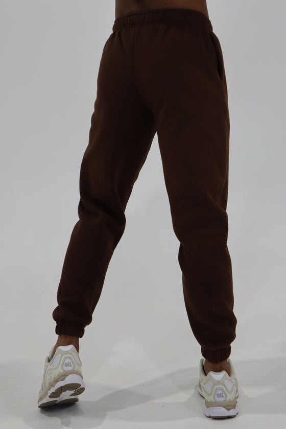 Base Fleece Jogger - Dark Chocolate