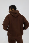 Base Fleece Hoodie - Dark Chocolate
