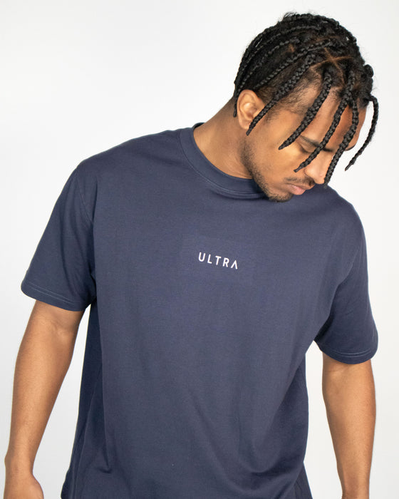 Base Oversized Tee - Navy