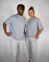 Base Oversized Tee - Marle Grey