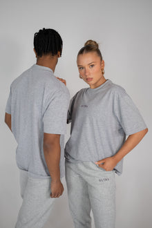  Base Oversized Tee - Marle Grey