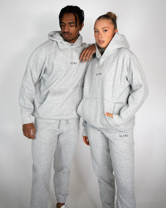 Base Fleece Hoodie - Marle Grey