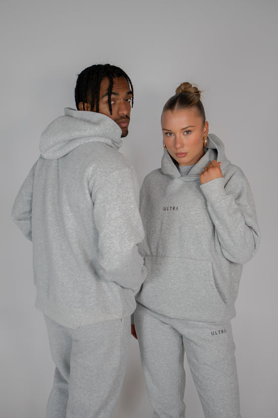 Base Fleece Hoodie - Marle Grey