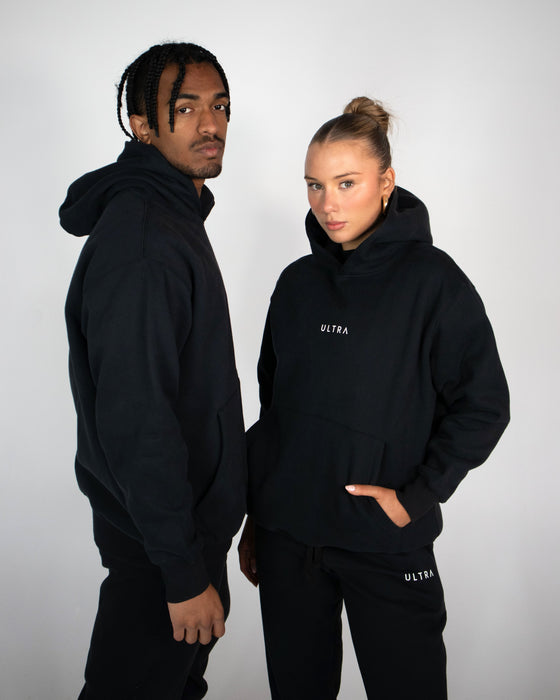 Base Fleece Hoodie - Black