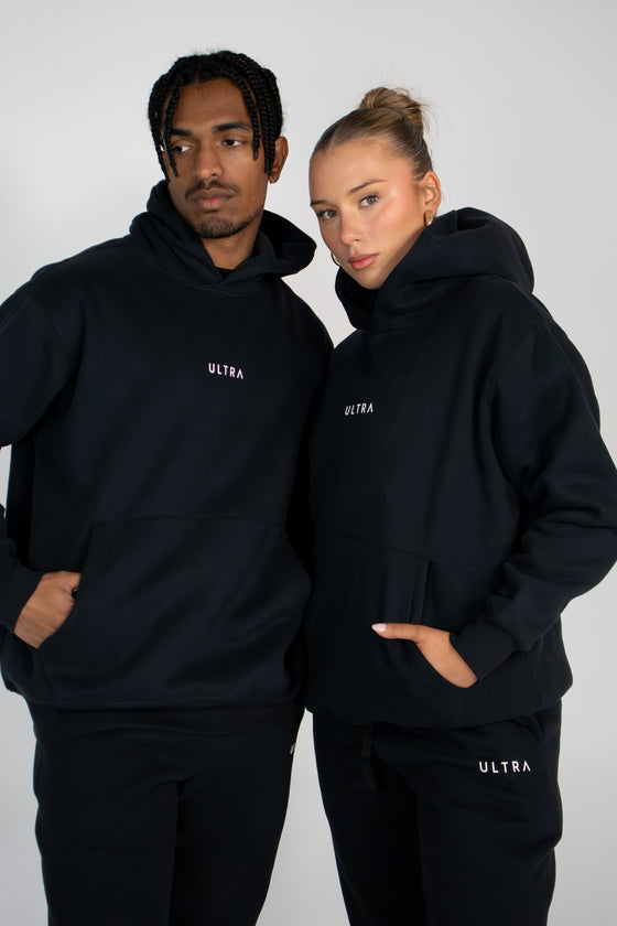 Base Fleece Hoodie - Black