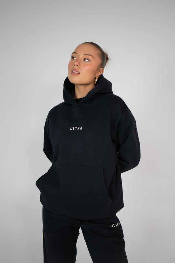 Base Fleece Hoodie - Black