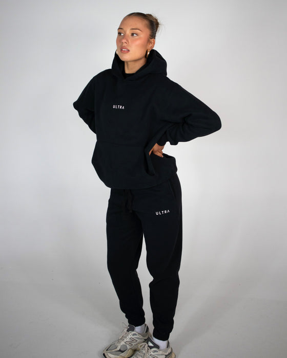 Base Fleece Hoodie - Black
