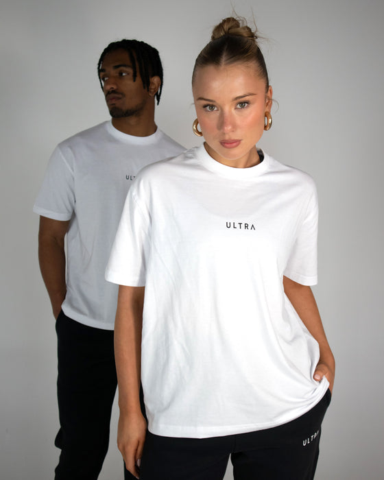 Base Oversized Tee - White