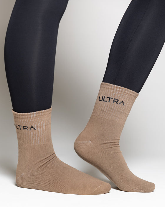 Ultra Sport Socks - Biscuit