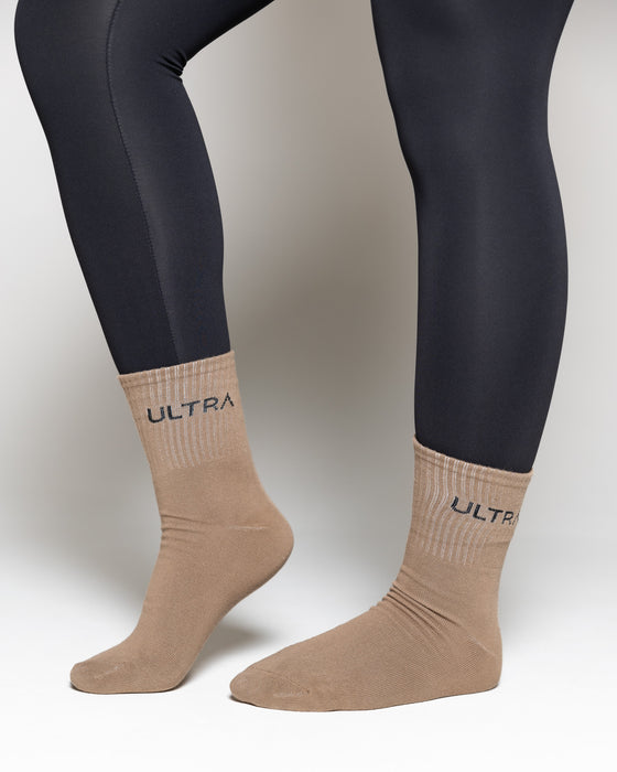 Ultra Sport Socks - Biscuit