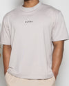 Base Oversized Tee - Cool Grey