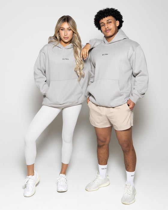 Base Fleece Hoodie - Cool Grey