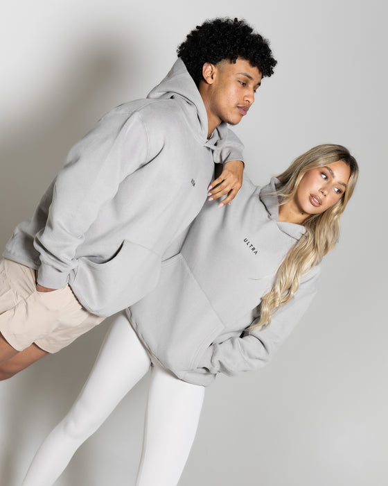 Base Fleece Hoodie - Cool Grey