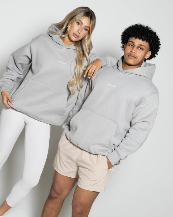 x Fleece Hoodie - Cool Grey