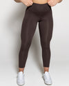 Essentia Leggings - Dark Chocolate