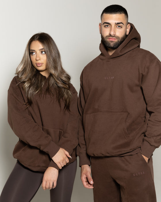 Base Fleece Hoodie - Chocolate