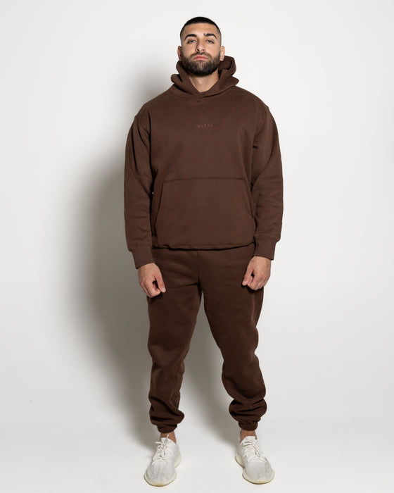 Base Fleece Jogger - Chocolate