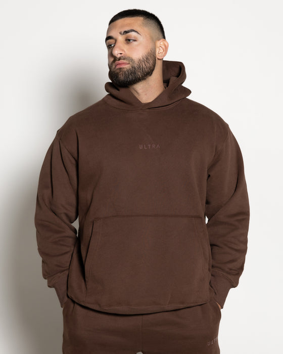 Base Fleece Hoodie - Chocolate