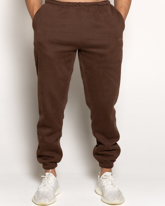 Base Fleece Jogger - Chocolate