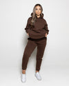 Base Fleece Jogger - Chocolate