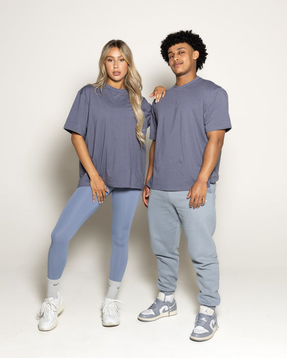 Base Oversized Tee - Slate