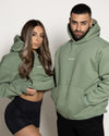 x Fleece Hoodie - Sage