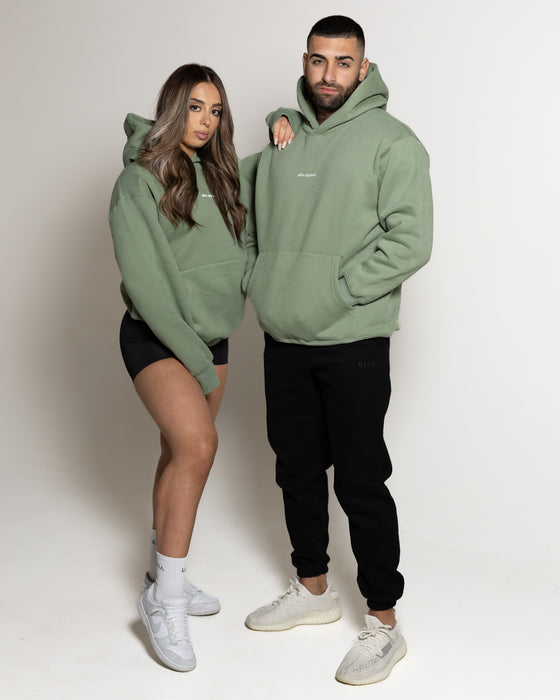 x Fleece Hoodie - Sage