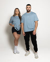 Base Oversized Tee - Baby Blue