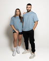 Base Oversized Tee - Baby Blue