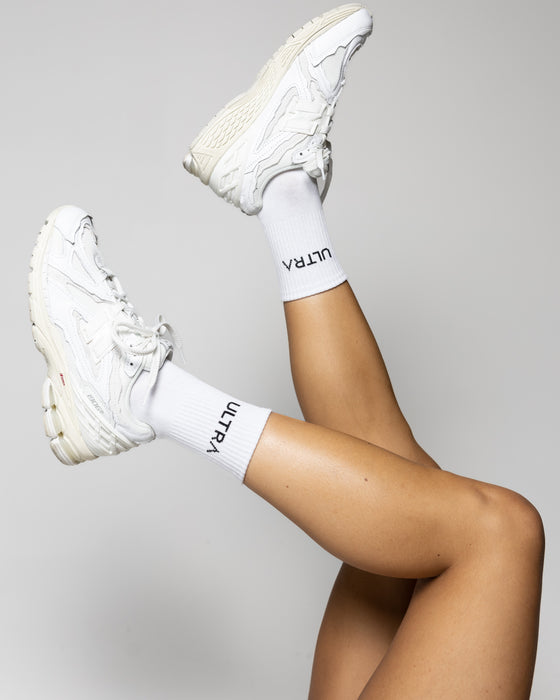 Ultra Sport Socks - White